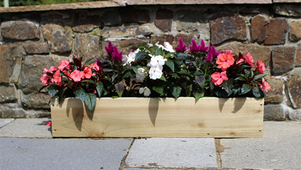 Rough Sawn Garden Troughs and Planters